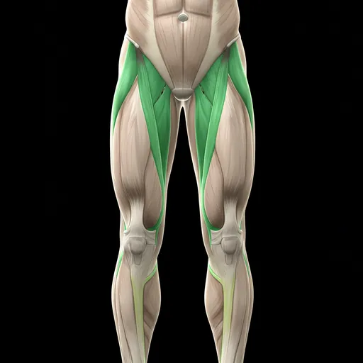Muscle diagram: Quads